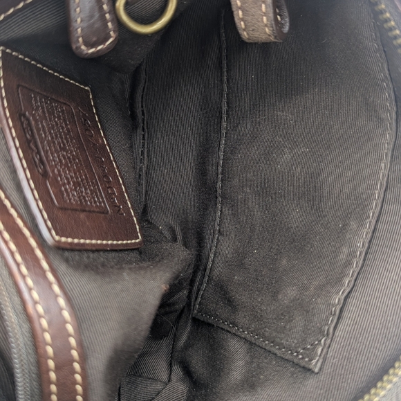 Coach Canvas Shoulder Bag - Picture 14 of 15